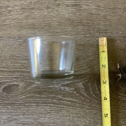 Set of 12 Glass Candle Holders