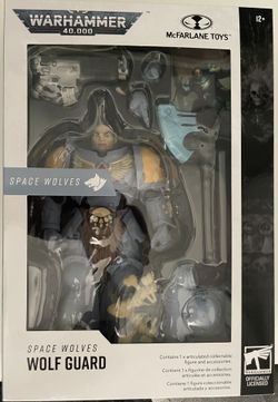 NEW MCFARLANE Warhammer 40,000 space Wolves Wolf Guard Action Figure