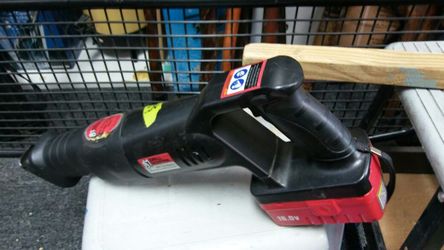 No charger...drill master.reciprocating saw