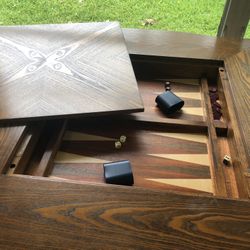 Backgammon game Table 