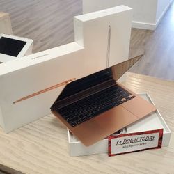 Apple MacBook Air M1 Chip 13in - $1 DOWN TODAY, NO CREDIT NEEDED