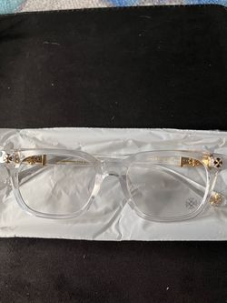 Chrome Hearts Clear Frame Eyeglasses