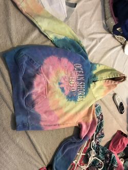 Girls ocean shores hoodie