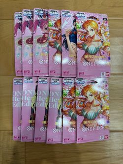 12x One Piece Card Game EB-05 Heroines Edition Vol. 2 Booster Pack