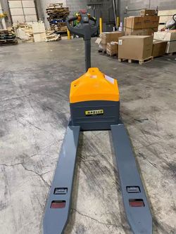 Electric Pallet Jack 4400 lb Capacity with 48" x 27" Forks Gel Battery Powered, A-1030