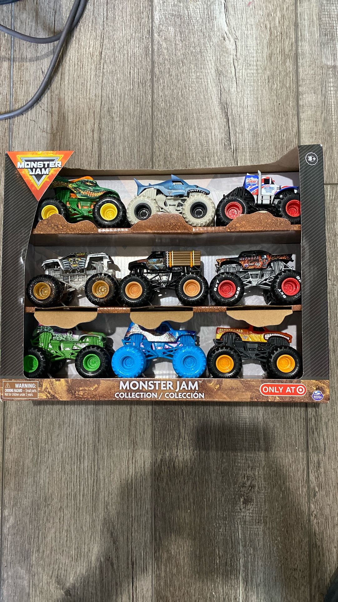 Monster Jam Trucks Collection. New. Located in North Park 92104.