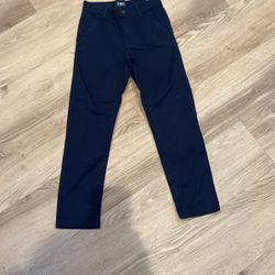 Sz. 8 Boys Cotton Dress Pant/ Navy