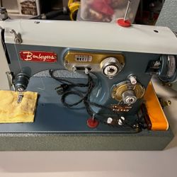 Bambergers Antique Sewing Machine 