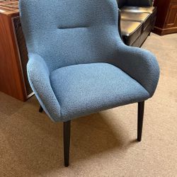 Modern Blue Accent Chair 