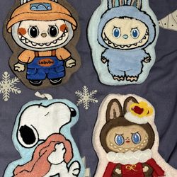 Labubu & Snoopy Towel