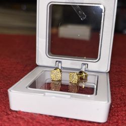 (GRA CERTIFIED) S925 moissanite screw back stud earrings