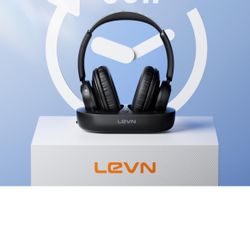 Wireless Headphones for TV Watching, TV Headphones Wireless for Seniors with TV Transmitter Charging Base, Hearing-impaired, No Audio Delay Blutooth H