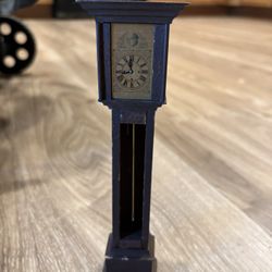 Miniature Dollhouse Grandfather Clock