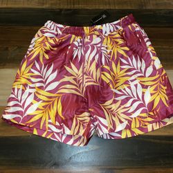 new! INC Hawaiian Elderberry & Pineapple Punch Board Shorts