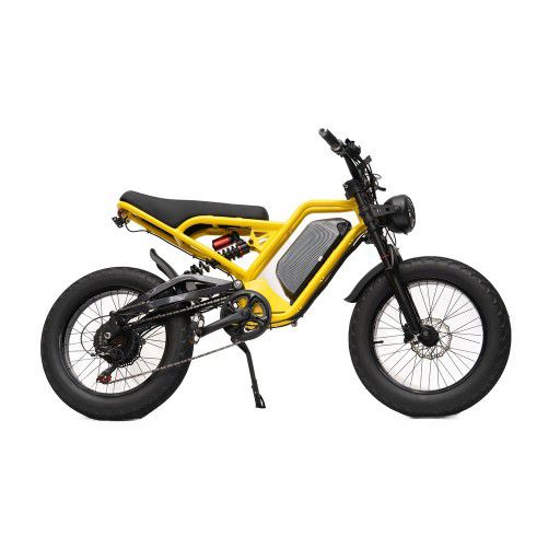 🧨🧨Feel the thrill of smooth cruising on our E Bike with Full Suspension and 1500 Watt motor