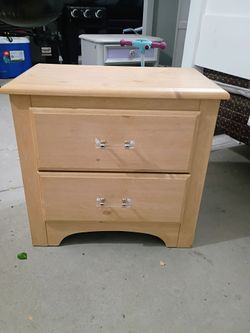 Two drawer nightstand/dresser
