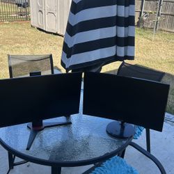 Onn. 24 Inc Montior 180 Hz    Samsung Monitor 24 Inc 75 Hz