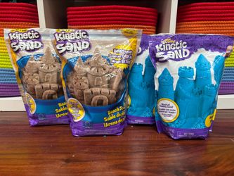 Kinetic Sand Bags Bundle of 4  (12lbs )