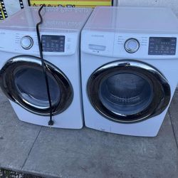 Washer And Dryer Samsung Set Elsctric 