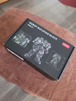 This is a CSNRHG Mech Robot building block toy set featuring 1403 pieces