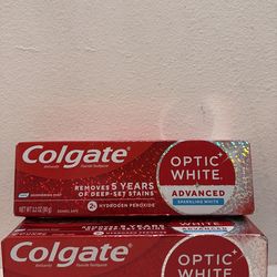 Colgate Optic White Advanced Toothpaste (Sparkling White) Combo Set