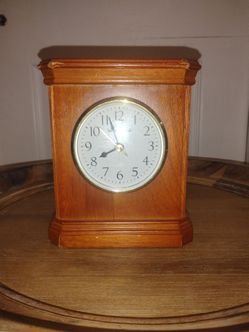 Vintage wood clock