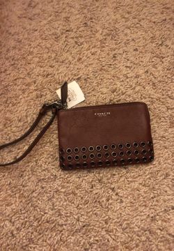 Coach wristlet