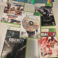  Xbox 360 Lot of 5 Games 