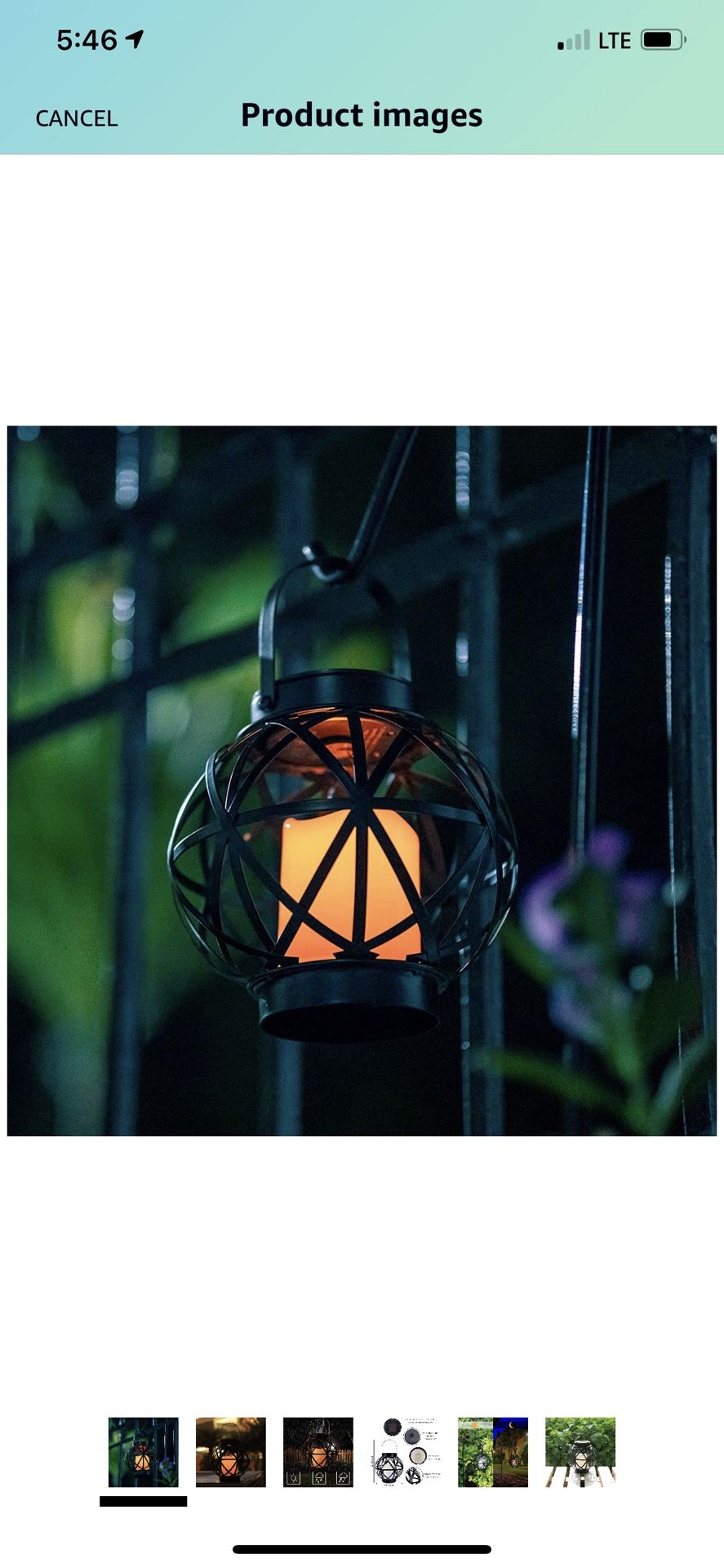 Solar Lantern Outdoor Hanging Lantern-Waterproof Flickering Flameless LED Candle Solar Powered Lights for Garden Table Outdoor Decor