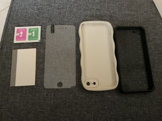 iPhone SE3(2022) Case 2 Pieces With 1 Screen Protector