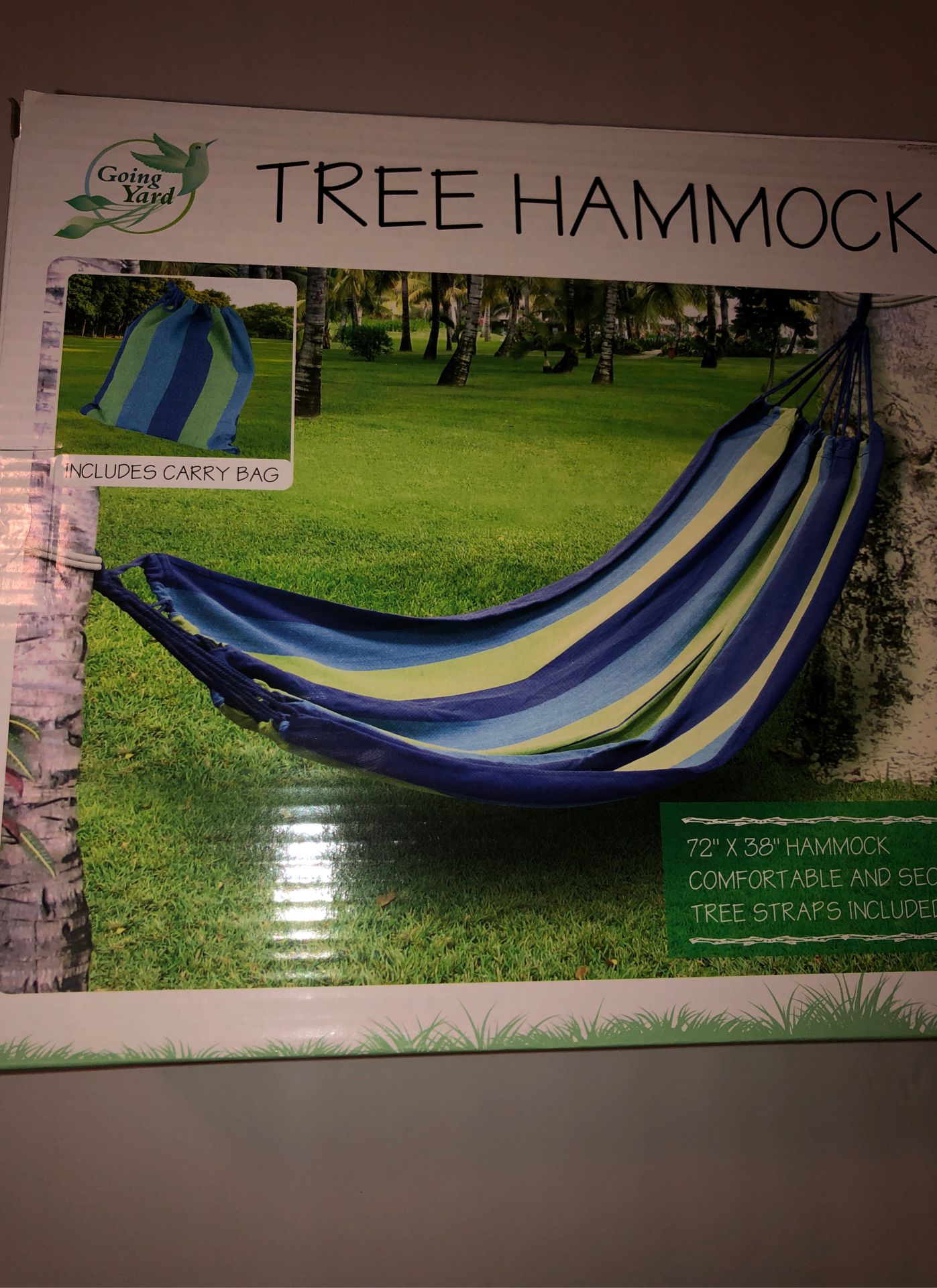 Goin yard tree hammock