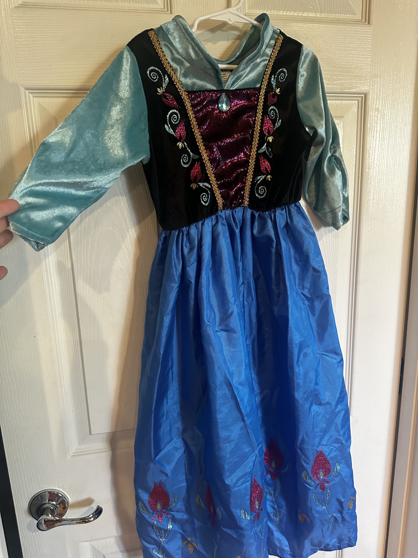 Disney Anna Frozen Dress Size 5-7