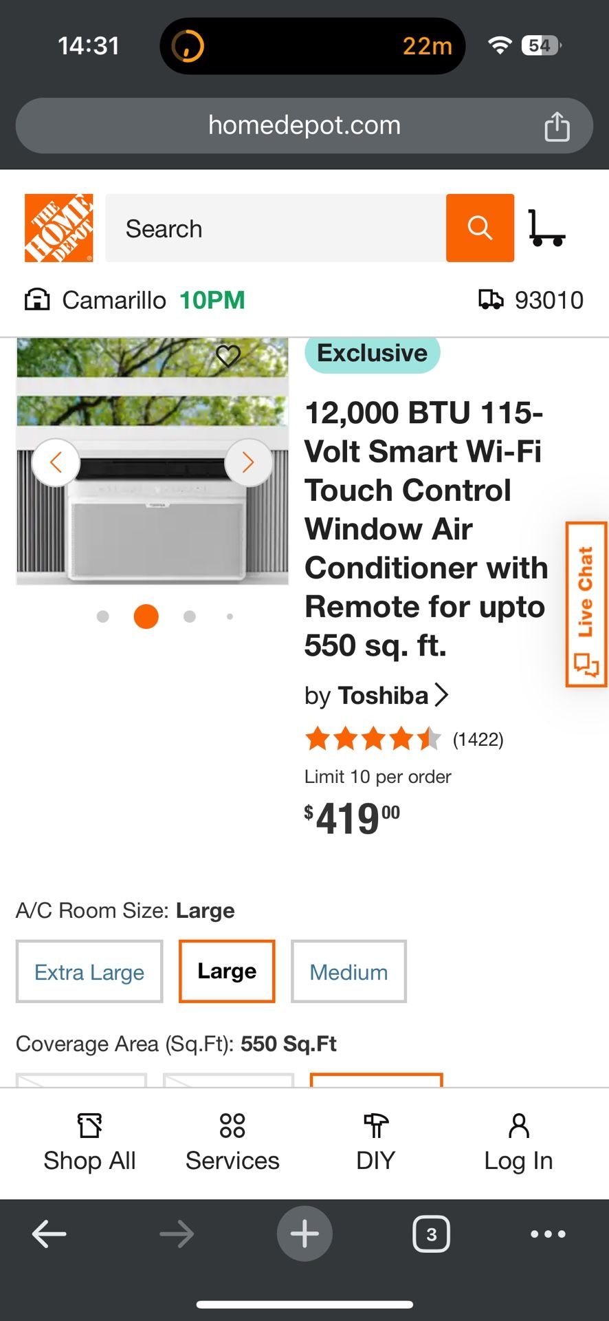 Smart Window AC Unit