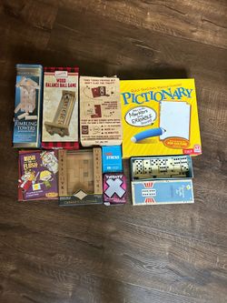 Assorted Board Game, Card Game, Puzzles, and Strategy Game Lot (see description)