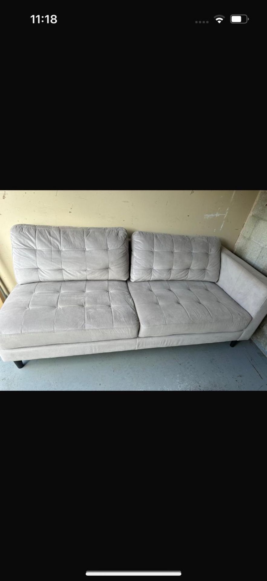light grey couch