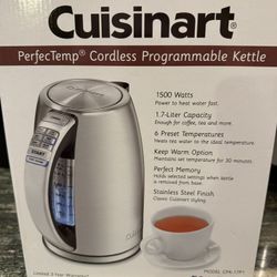 Cuisinart Kettle New 