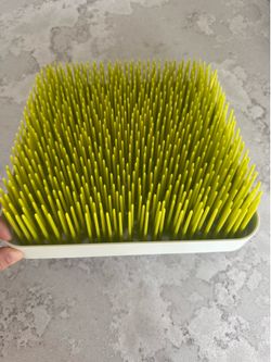 Boon Lawn Countertop Baby Bottle Drying Rack with Antimicrobial Tray