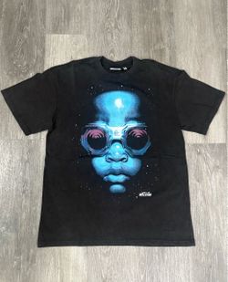 Hellstar shirt blue back design