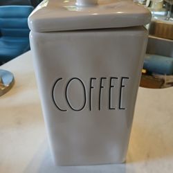Rae Dunn Coffee Canister 
