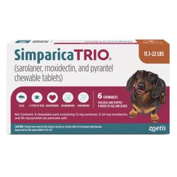Simparica Trio 6 month boxes (Unused sealed boxes)