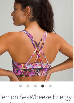 Lululemon SeaWheeze Energy Bra Longline