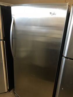 Whirlpool Stainless Steel Upright Refrigerator*