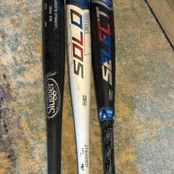 Louisville Slugger BBCOR -3 Baseball Bats
