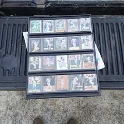 Barry Bonds Framed Baseball Cards