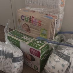 Lot Of NB Diapers