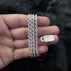 925 Silver Rope Chain 24 Inches 