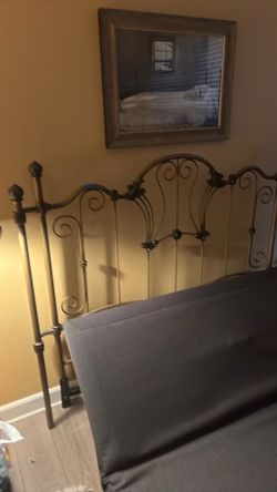 Heavy duty metal queen/ling headboard