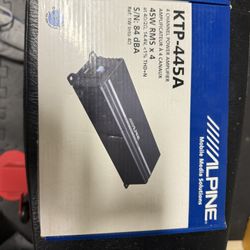 NEW Alpine KTP-445A 4 Channel Amplifier