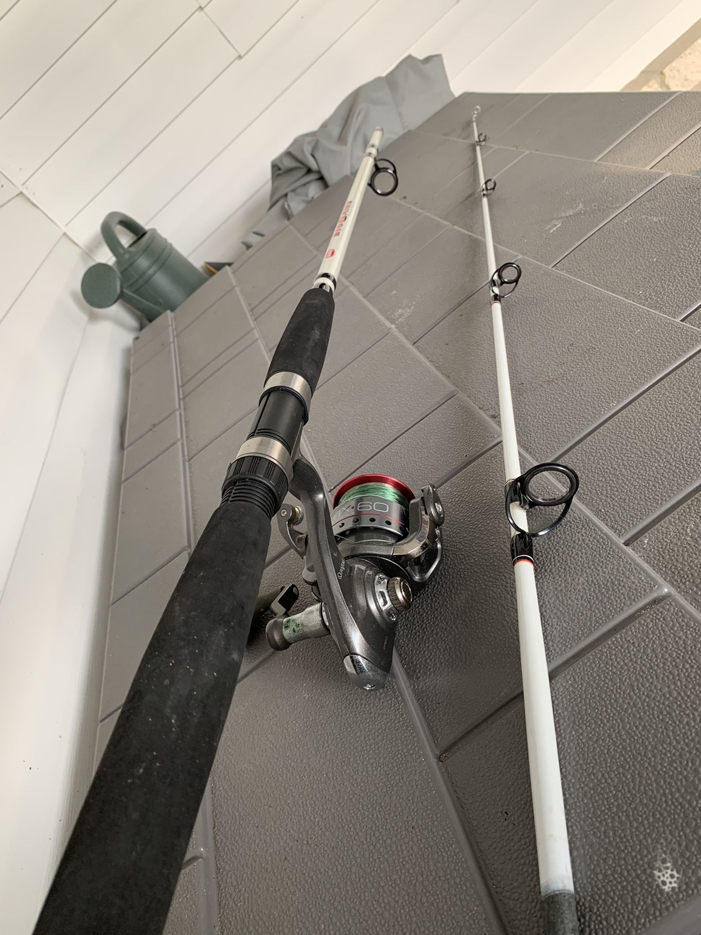 1-Big Game Rod with OPTX 60 Quantum Reel 1-Shakespeare Ugly Stik Lite ProGraphite Rod