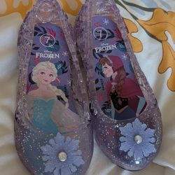 Toddler Disney Frozen Light Up Shoes - Size: 7